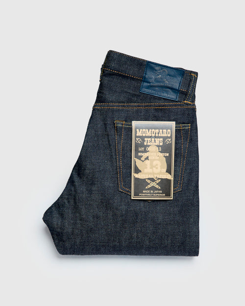 0605-13 13oz Selvedge Denim - Natural Tapered Fit