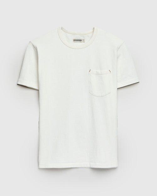 13oz Pocket T-Shirt in White