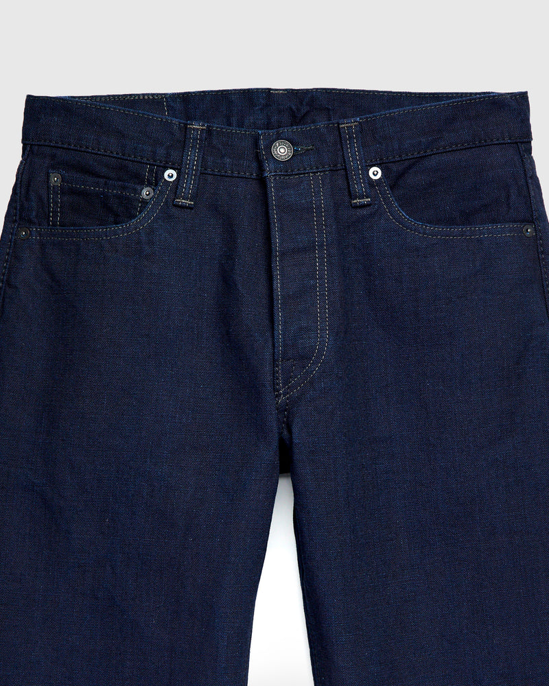 1176 Double Indigo 13.5oz Duck Canvas Pants - Regular Straight