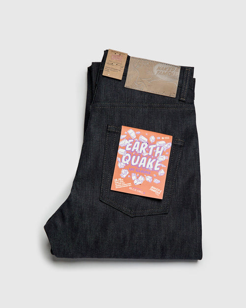 "Earthquake - Left Hand Twill" 13.75oz Selvedge Denim - Easy Guy Fit