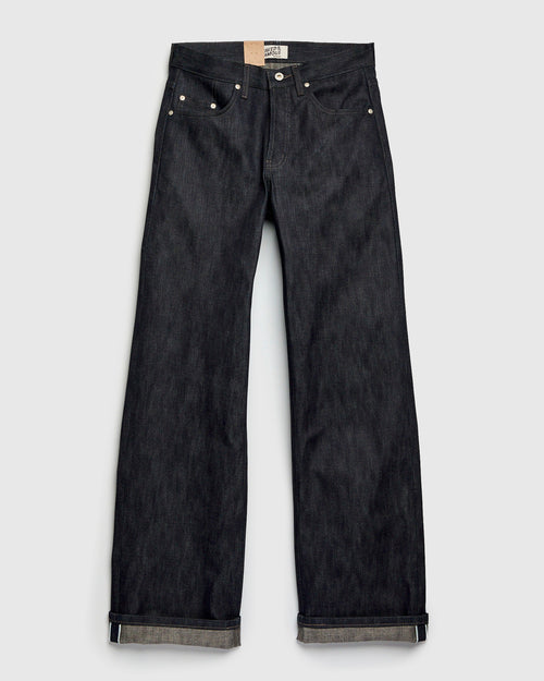 "Earthquake - Left Hand Twill" 13.75oz Slub Selvedge Denim - Strong Guy Fit