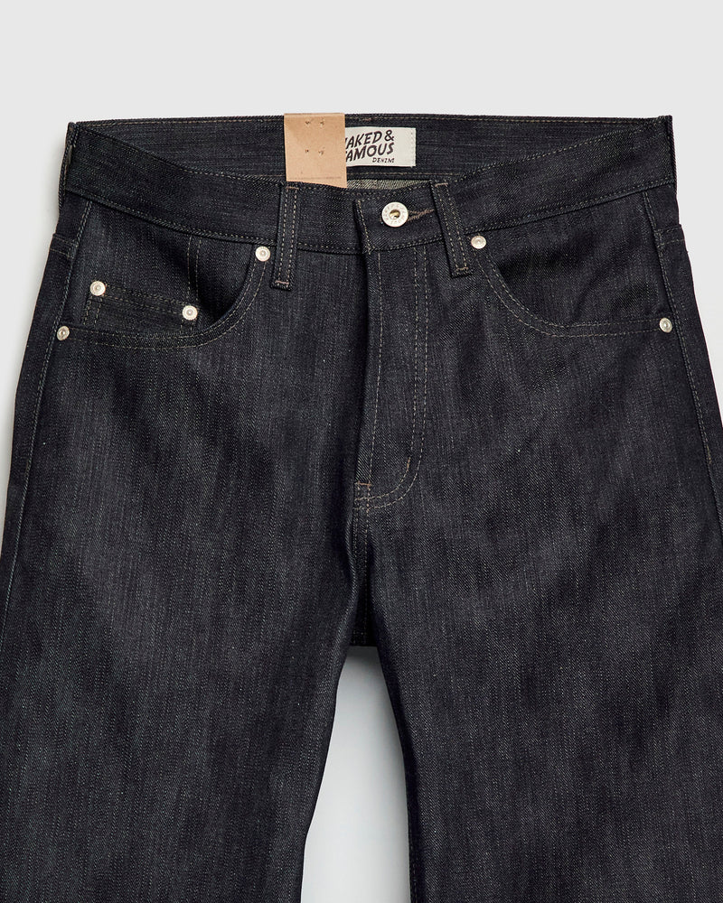 "Earthquake - Left Hand Twill" 13.75oz Slub Selvedge Denim - Strong Guy Fit