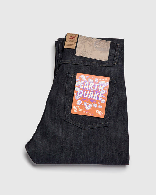 "Earthquake - Left Hand Twill" 13.75oz Selvedge Denim - True Guy Fit