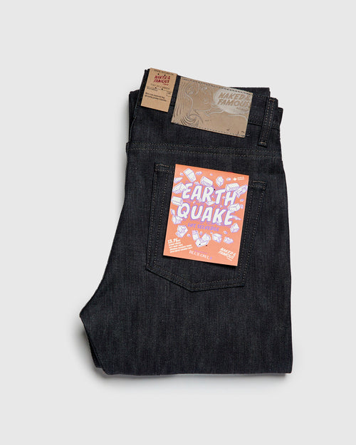"Earthquake - Left Hand Twill" 13.75oz Selvedge Denim - Weird Guy Fit