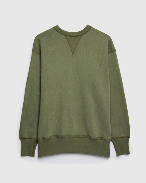 401 Loopwheel Sweatshirt in OD Green