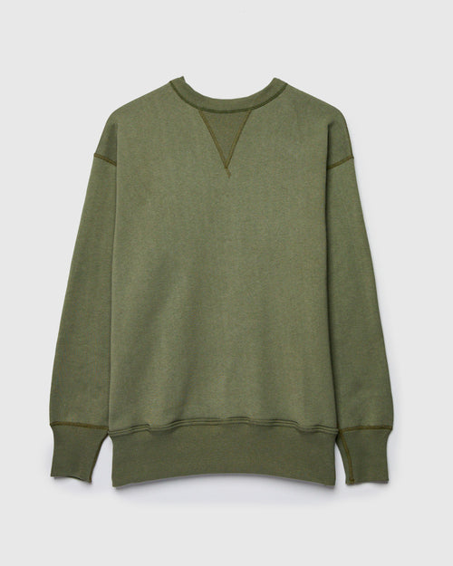 401 Loopwheel Sweatshirt in OD Green