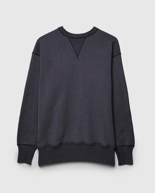401 Loopwheel Sweatshirt in Ink Black