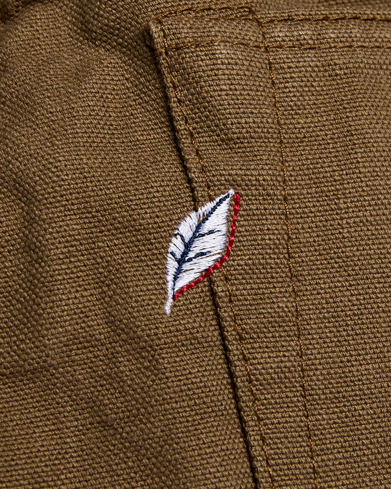 1175 "Khaki Beige" 13.5oz Duck Canvas Pants - Relaxed Tapered Fit