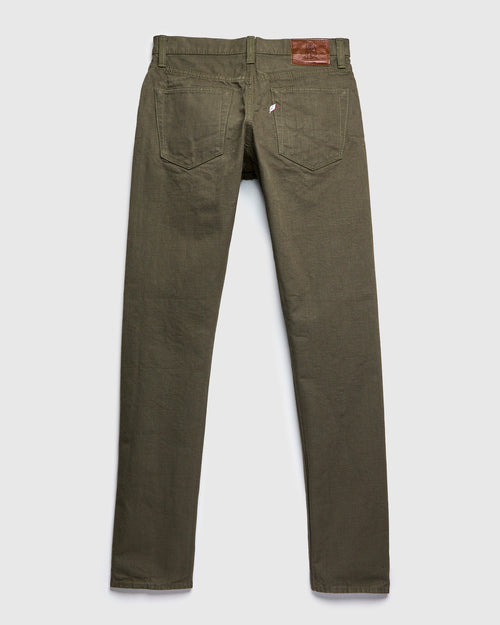 1175 "Olive" 13.5oz Duck Canvas Pants - Relaxed Tapered Fit