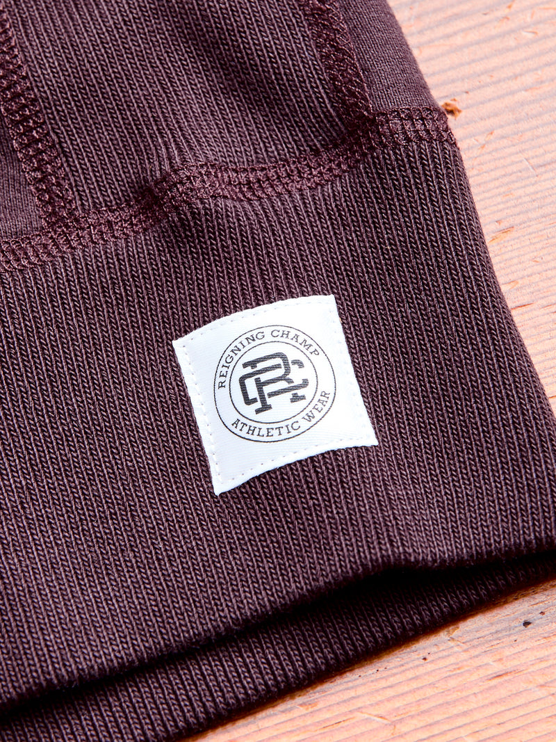 Crewneck Sweater in Oxblood