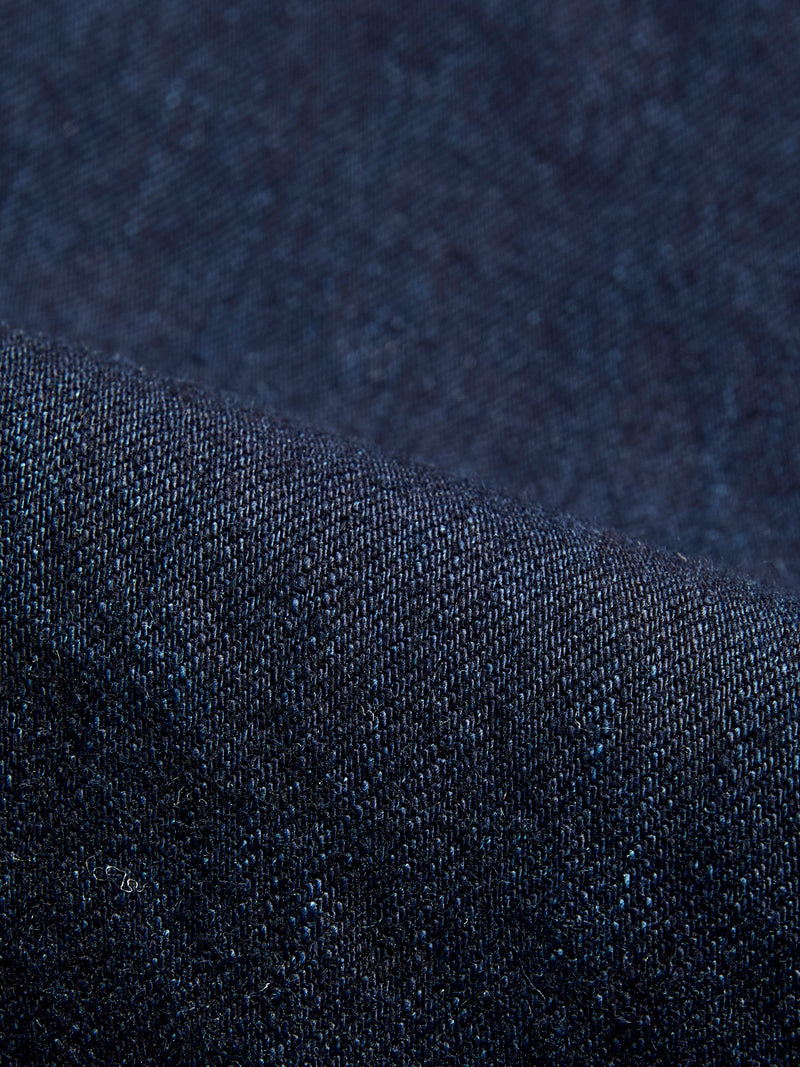 "Deep Sea Selvedge" 12.5oz Double Indigo Selvedge Denim - Weird Guy Fit