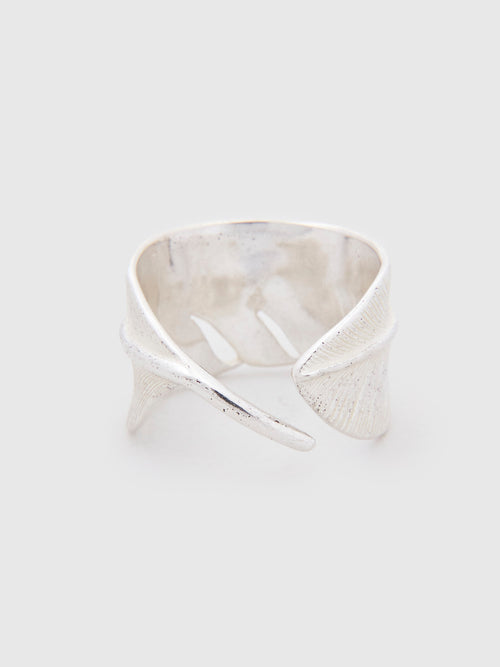 Pherrow's x Peace Feather Ring in Silver
