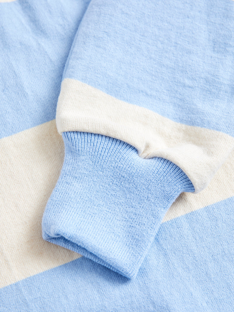 Rugby Shirt in Natural Light Blue
