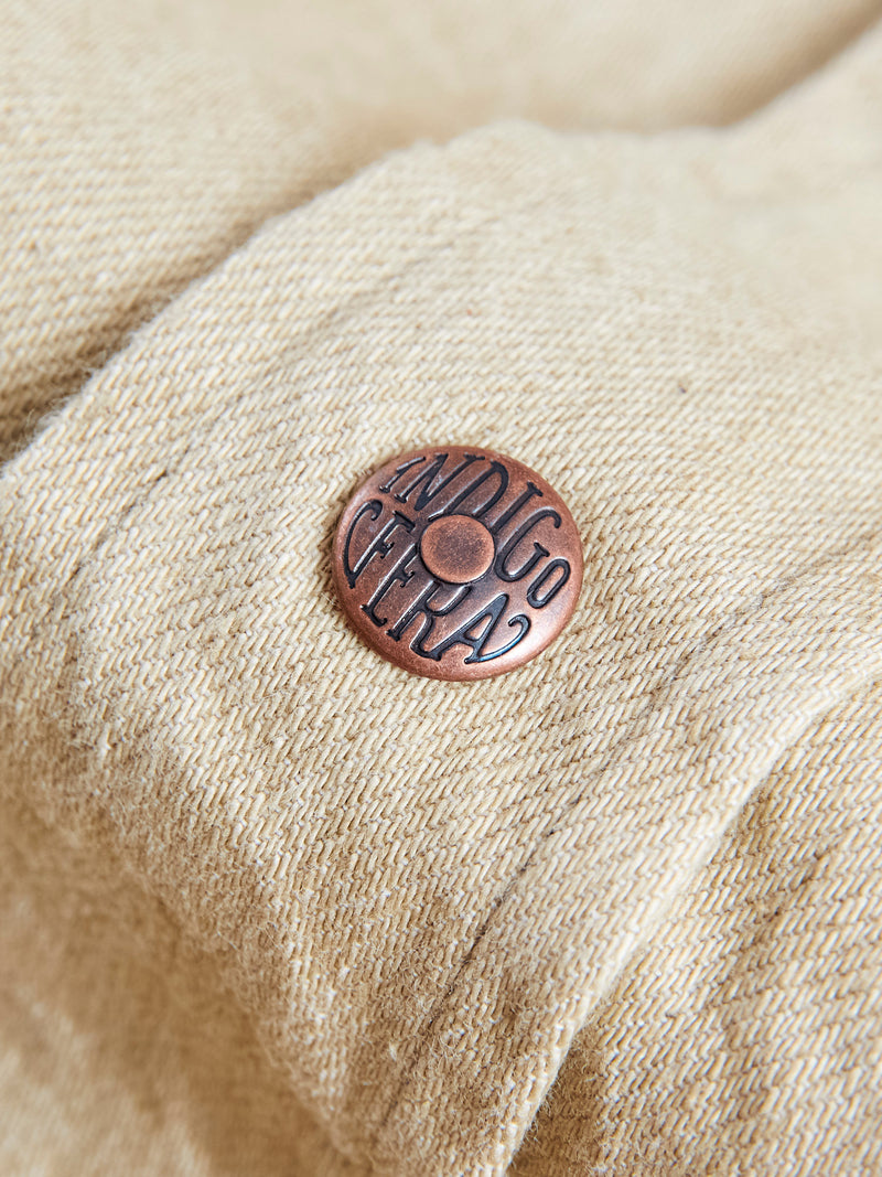 Ryman 7.5oz Denim Shirt in Carson Beige