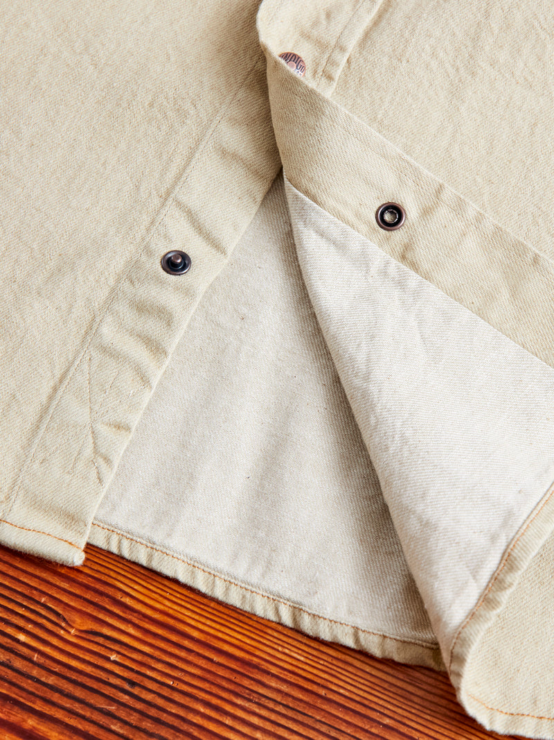 Ryman 7.5oz Denim Shirt in Carson Beige