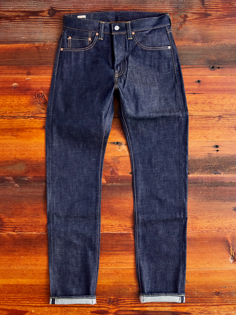 0605-36SP "Ultimate Pima GTB" 13oz Selvedge Denim - Natural Tapered Fit