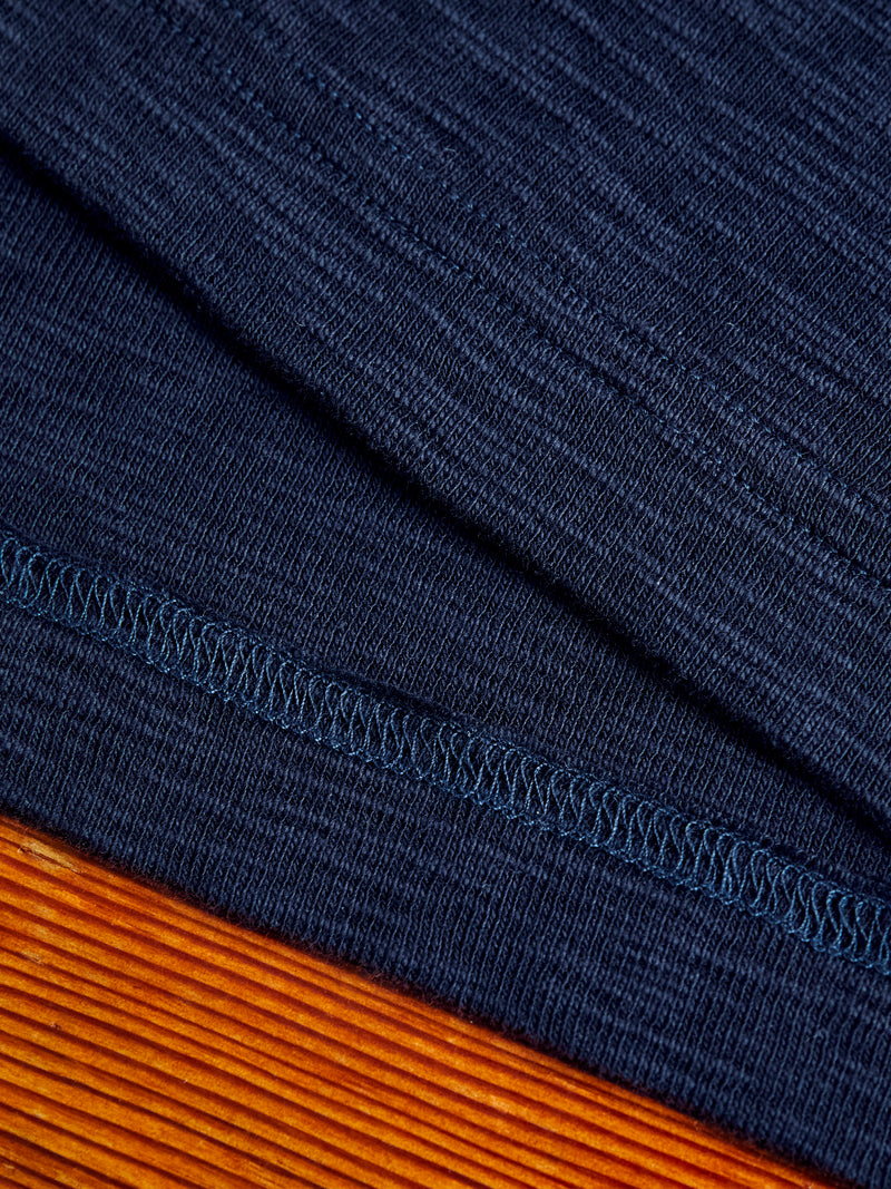 1x1 Slub T-Shirt in Navy