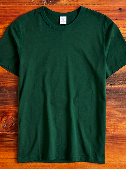 Ringspun Jersey T-Shirt in British Racing Green