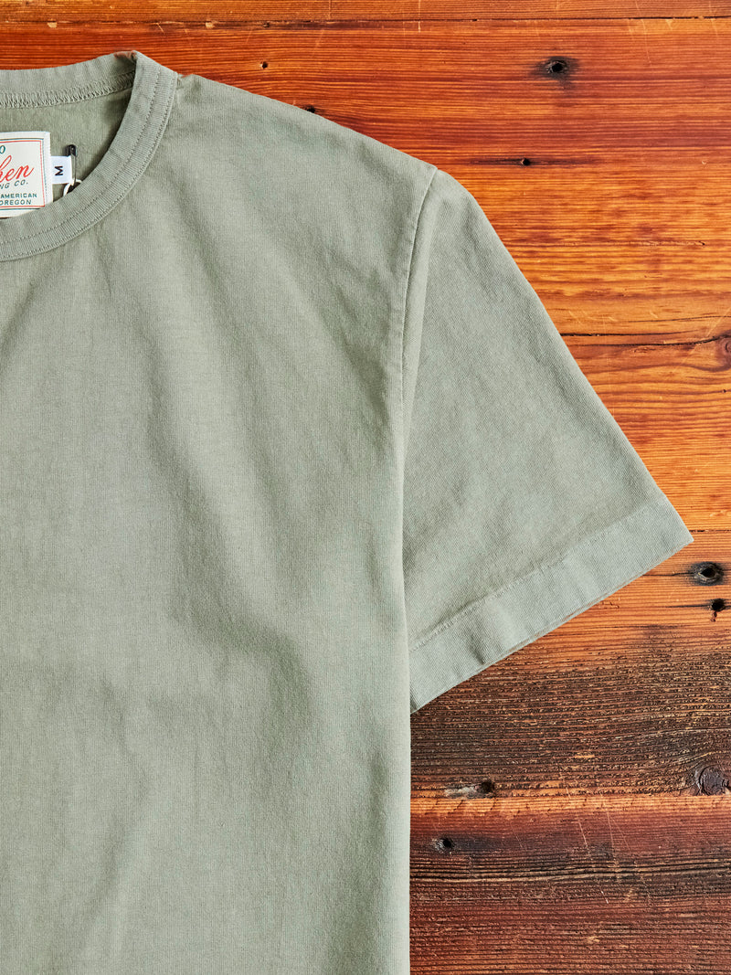 Heavy Duty Tee in Sage