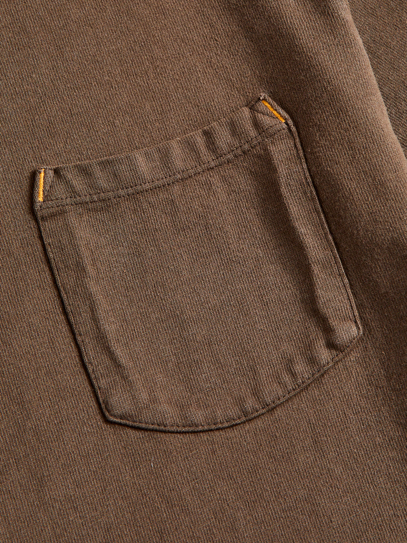 13oz Pocket T-Shirt in Cedar