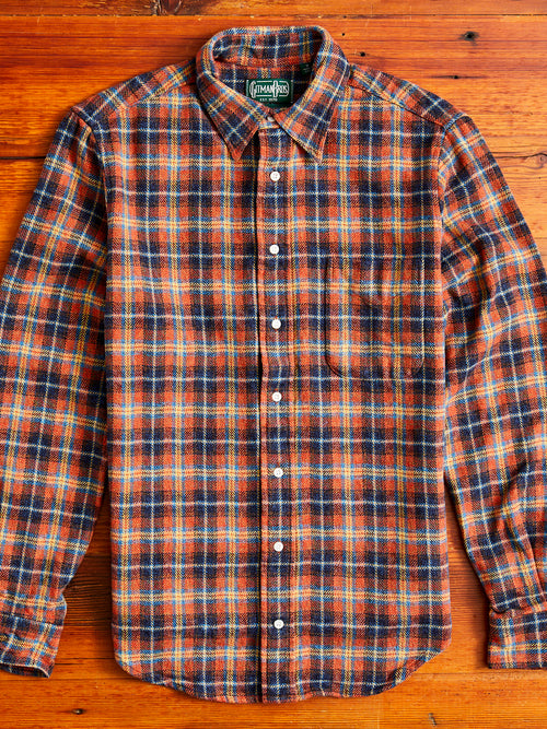 Cotton Tweed Check in Red