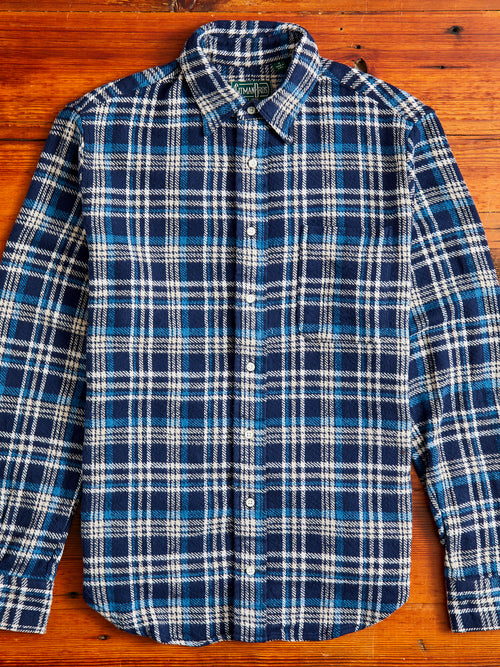 Brushed Triple-Yarn Flannel in Aqua