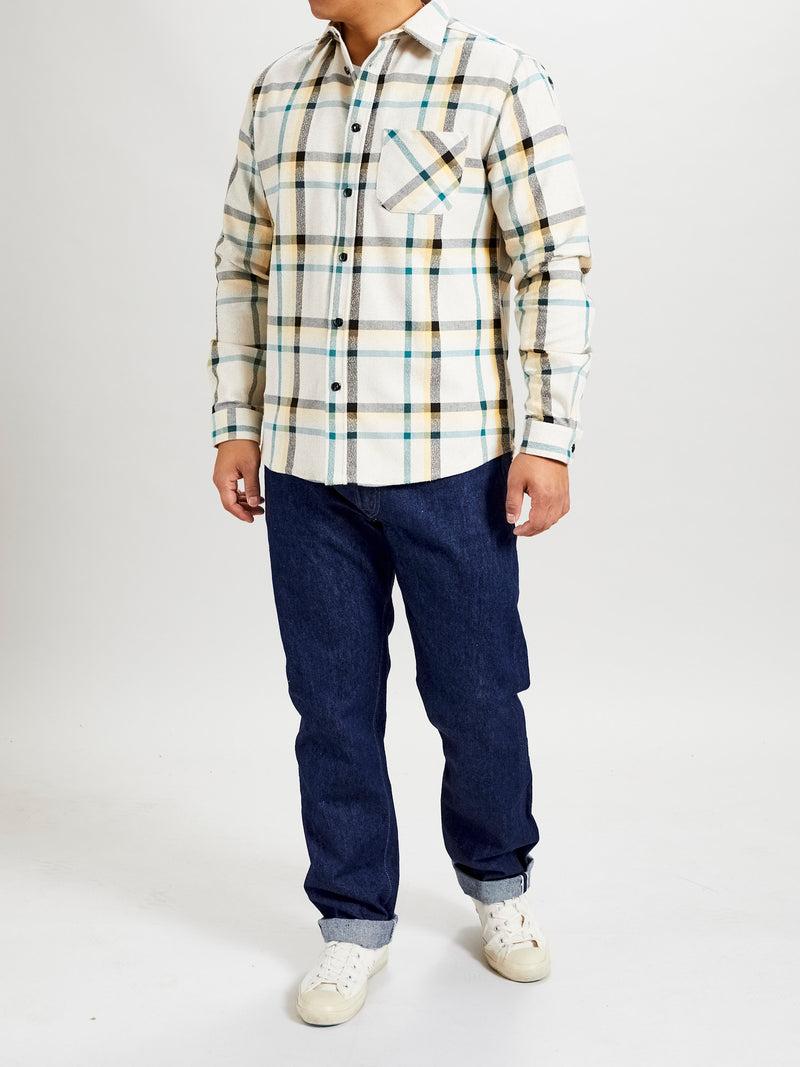 Hard Rude Button-Up Shirt in Natural