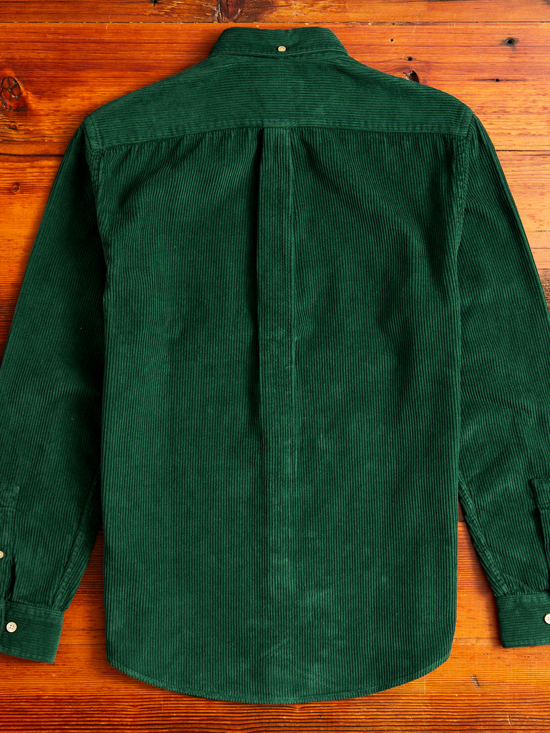 Lobo Button-Up Shirt in Green