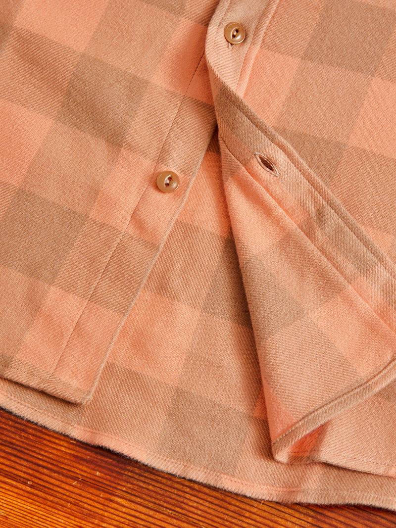 Mindelo Button-Up Shirt in Blush