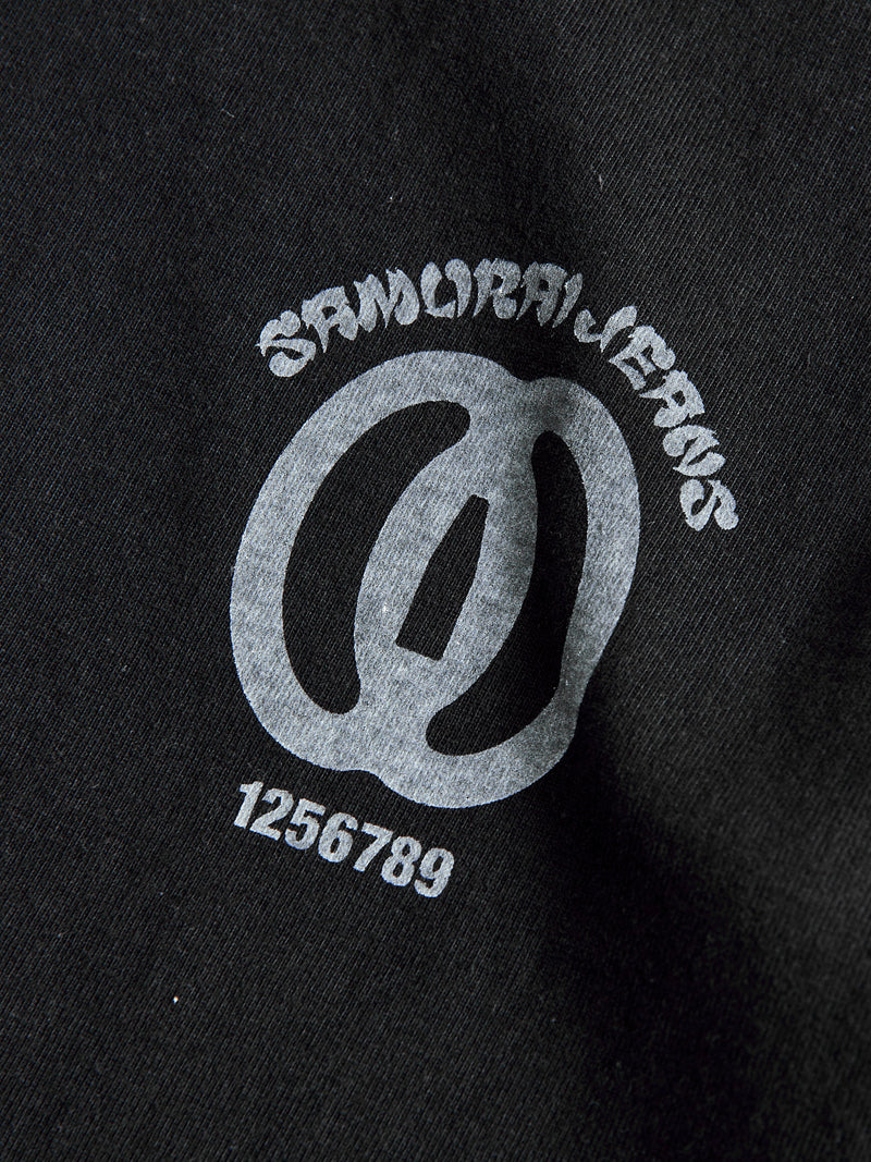 "Musashi" Heavyweight T-Shirt in Black