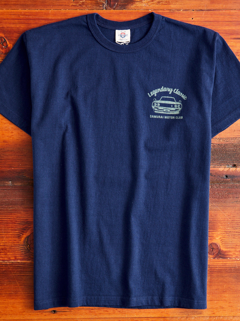 "Ken & Mary" Heavyweight T-Shirt in Navy