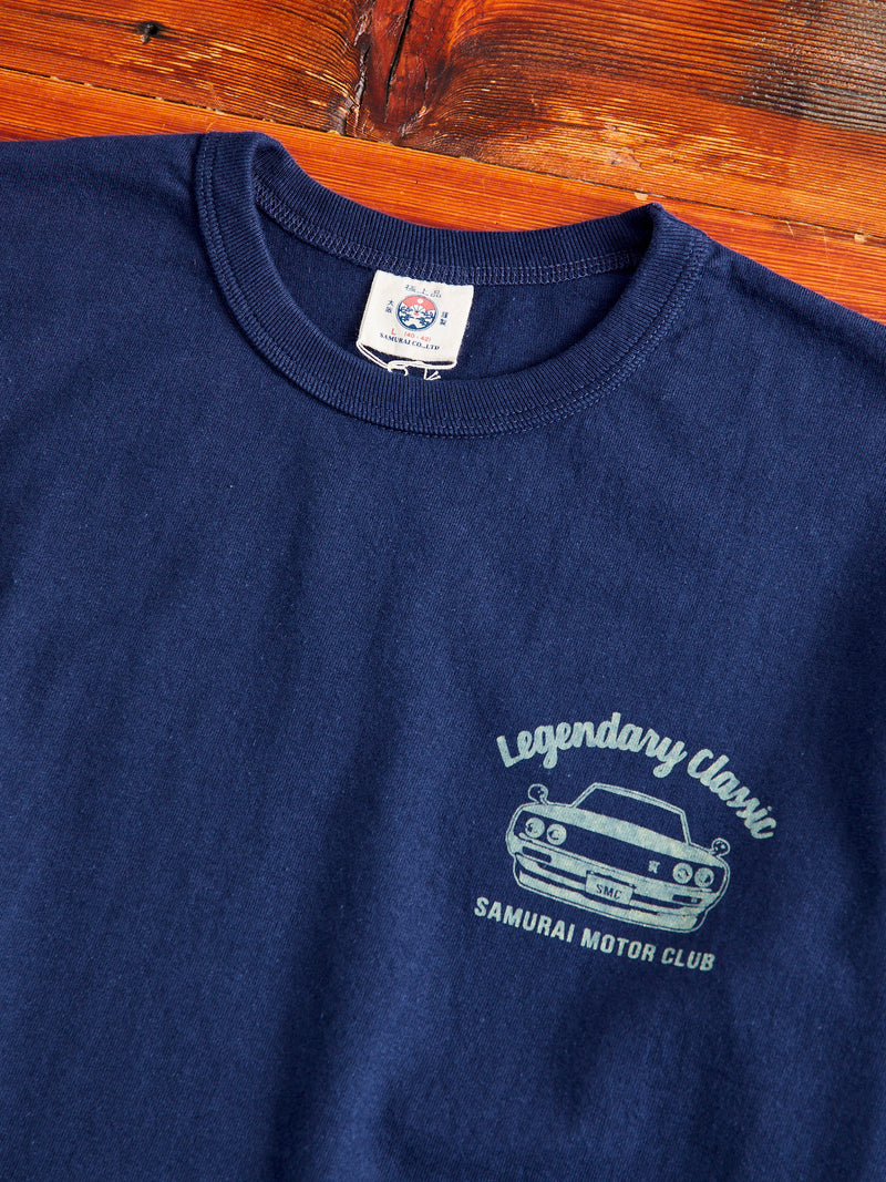 "Ken & Mary" Heavyweight T-Shirt in Navy
