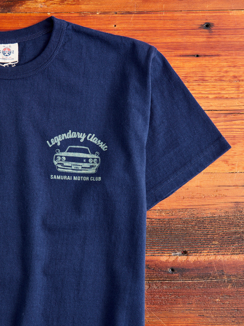 "Ken & Mary" Heavyweight T-Shirt in Navy