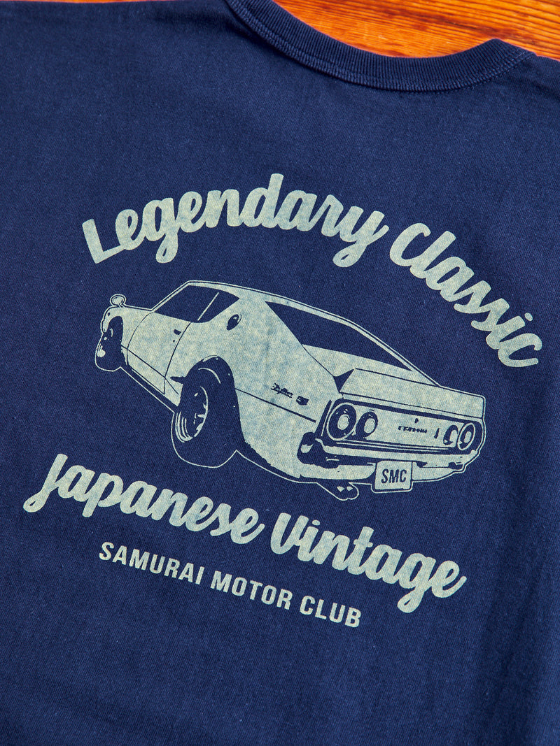 "Ken & Mary" Heavyweight T-Shirt in Navy