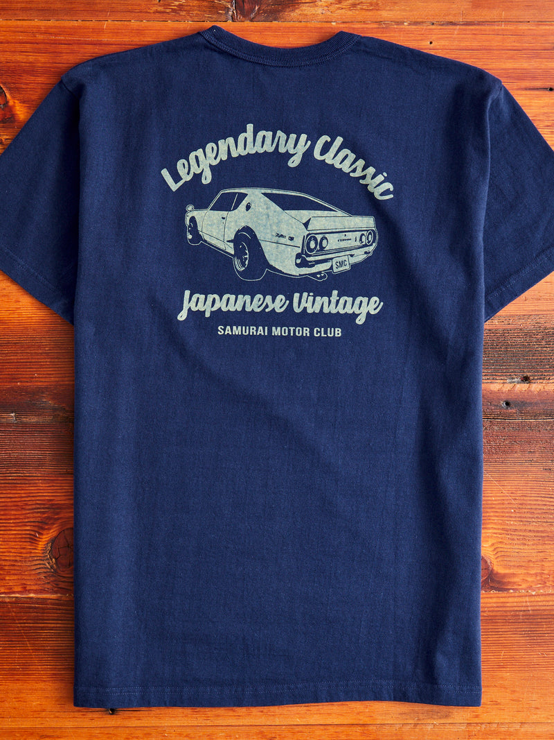 "Ken & Mary" Heavyweight T-Shirt in Navy