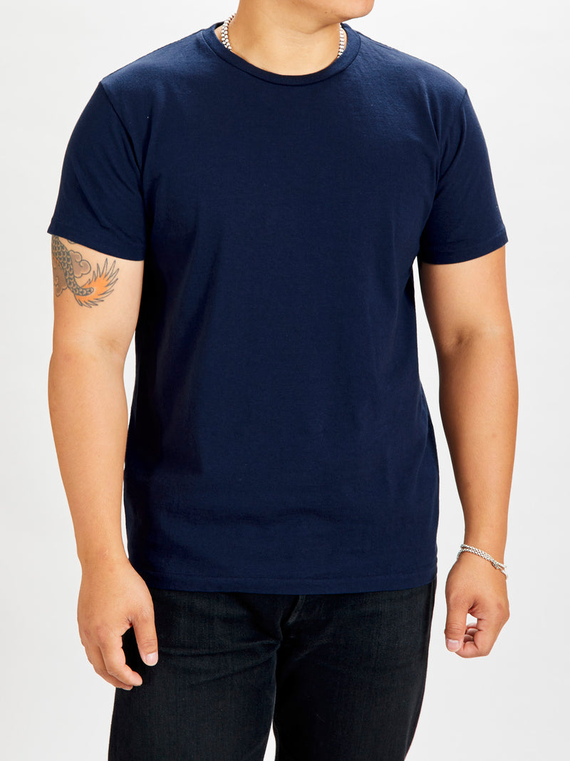 2-Pack Short Sleeve Crew Tee in Navy