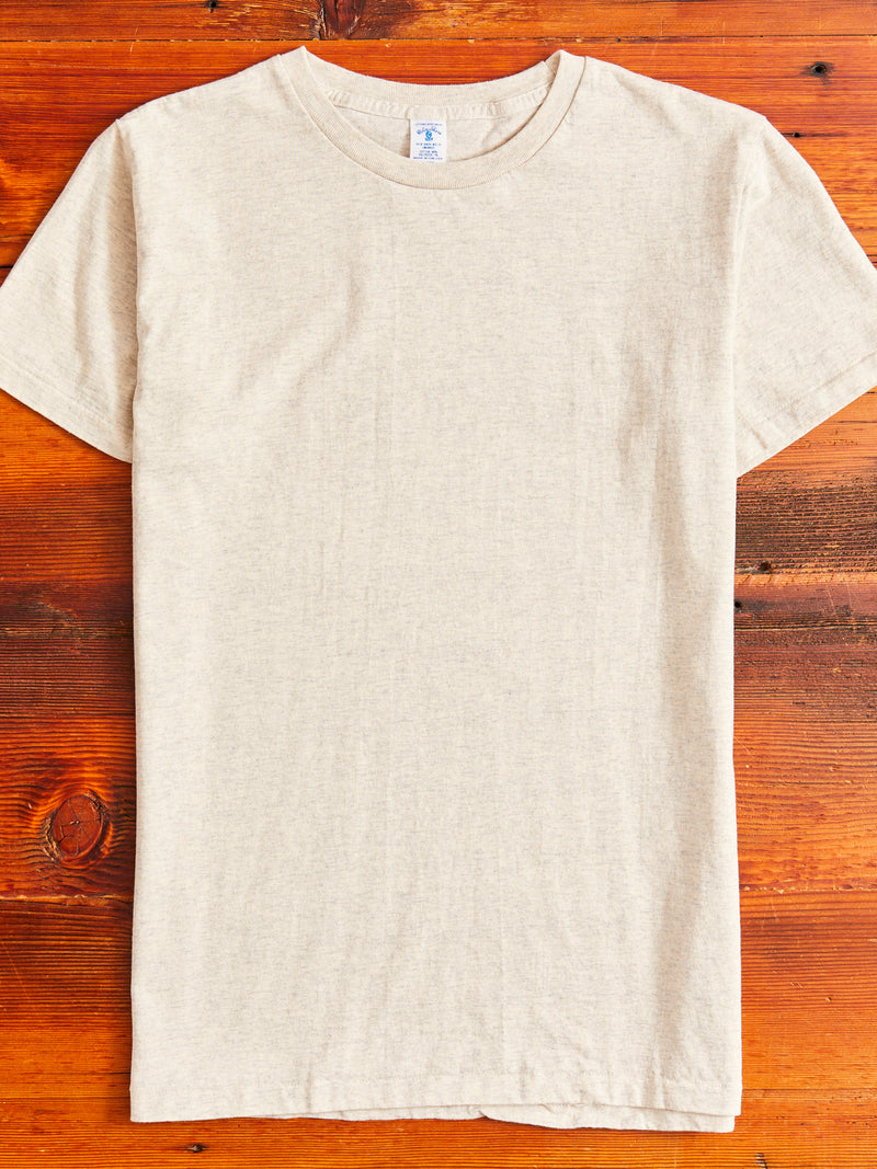 2-Pack Short Sleeve Crew Tee in Oatmeal