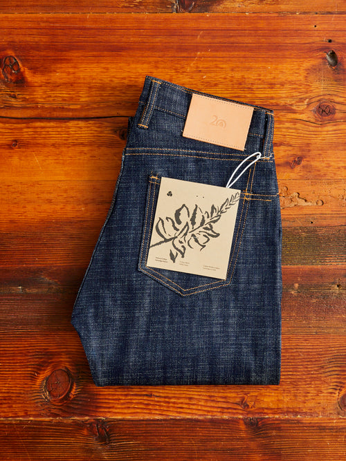 CT-102xn "Natural Indigo" 15.4oz Selvedge Denim - Classic Tapered Fit