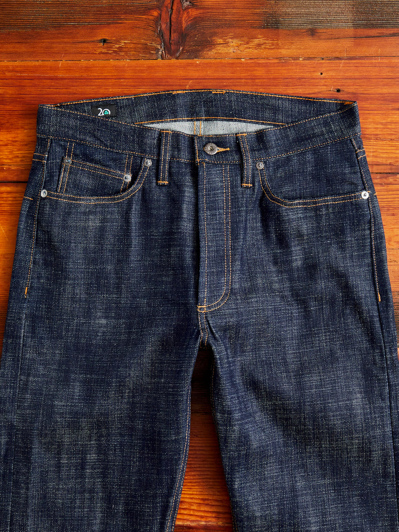 CT-102xn "Natural Indigo" 15.4oz Selvedge Denim - Classic Tapered Fit