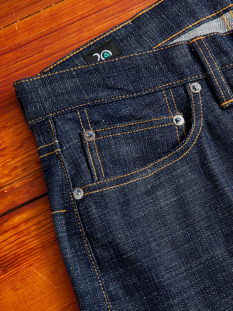 CT-102xn "Natural Indigo" 15.4oz Selvedge Denim - Classic Tapered Fit