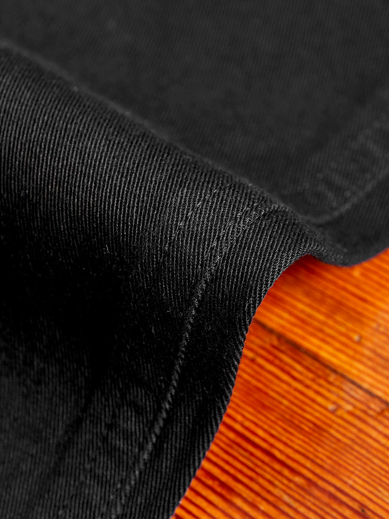 Tencel Twill Fatigue Pants in Black