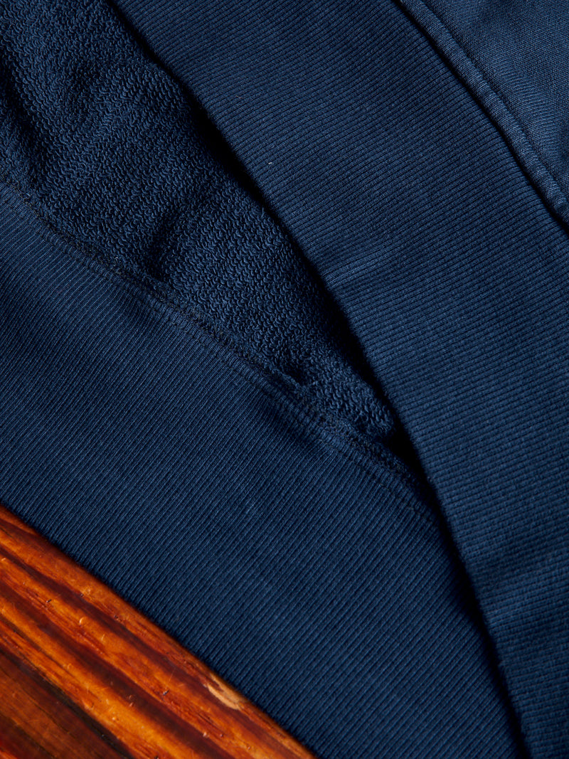 Crosspatches Pullover Hoodie in Indigo