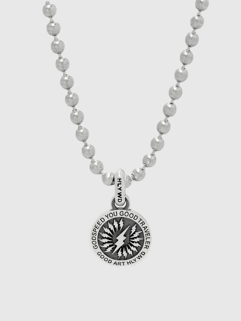 Saint Christopher Shazam Pendant in Sterling Silver