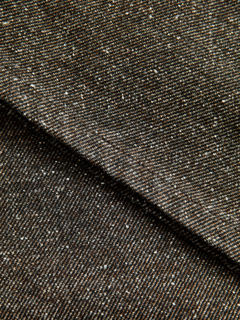Nep Twill Carpenter Pants in Brown