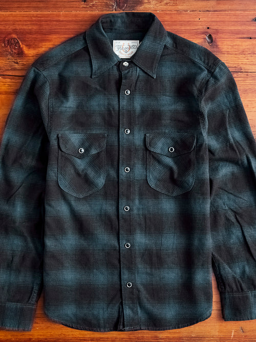 Bodie Flannel Shirt in Midnight Blue