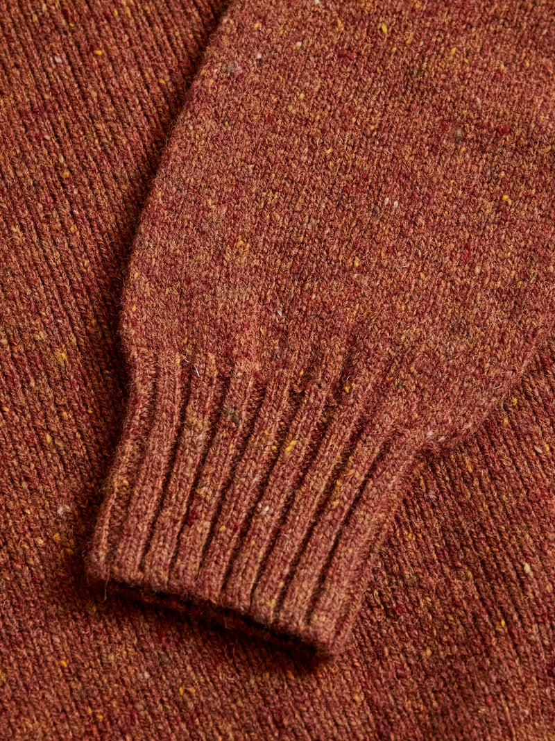 "Terry" Wool Sweater in Rustic