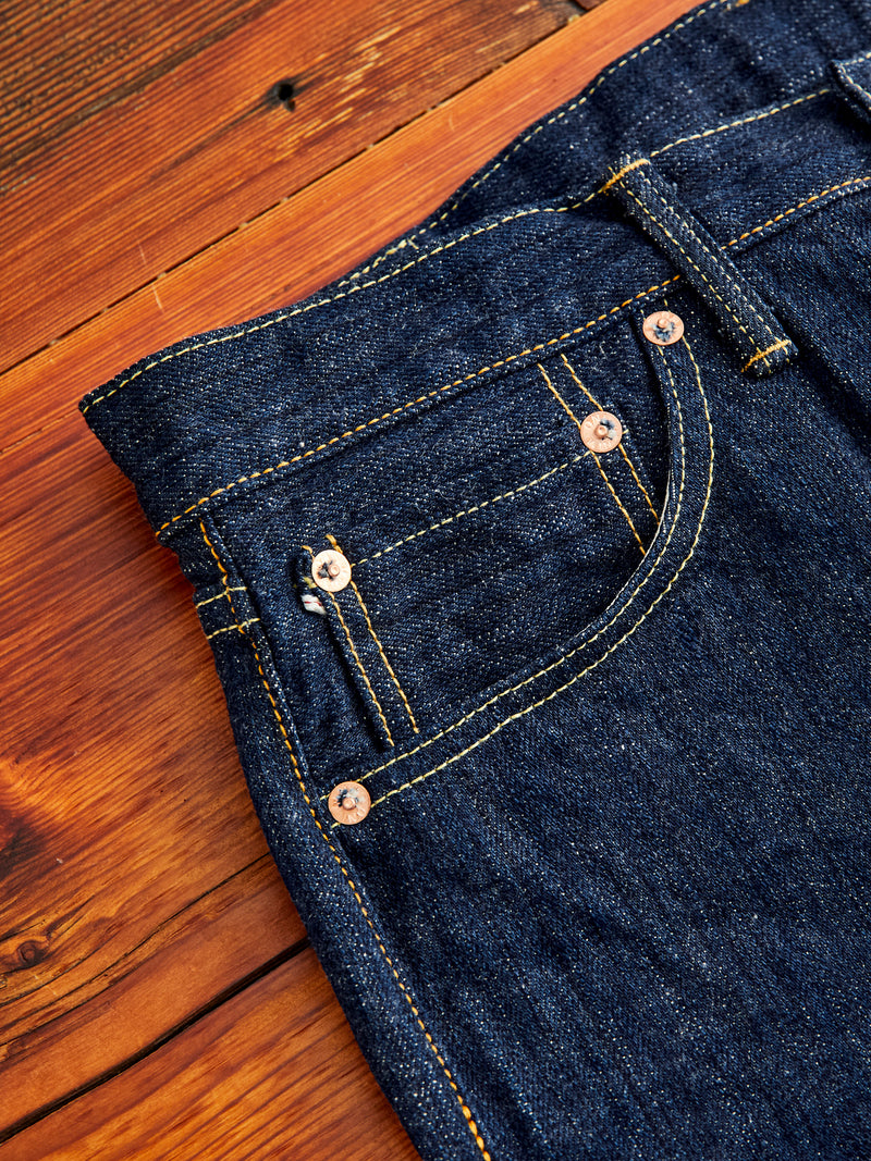 288 "Kiwami" 16oz Natural Indigo Selvedge Denim - Classic Straight Fit