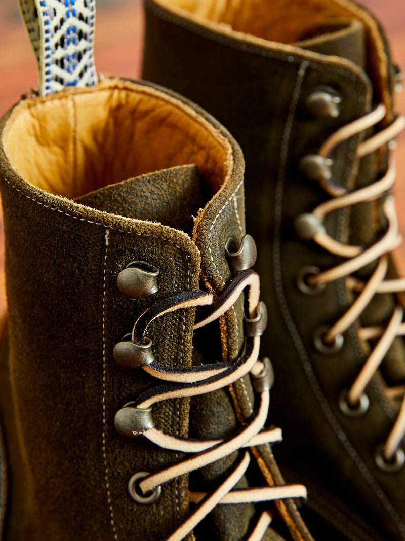 Sierra Boot in Waxed Olive