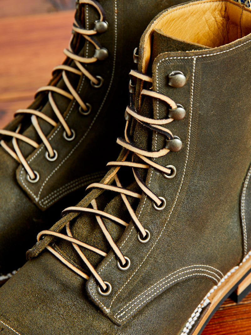 Sierra Boot in Waxed Olive