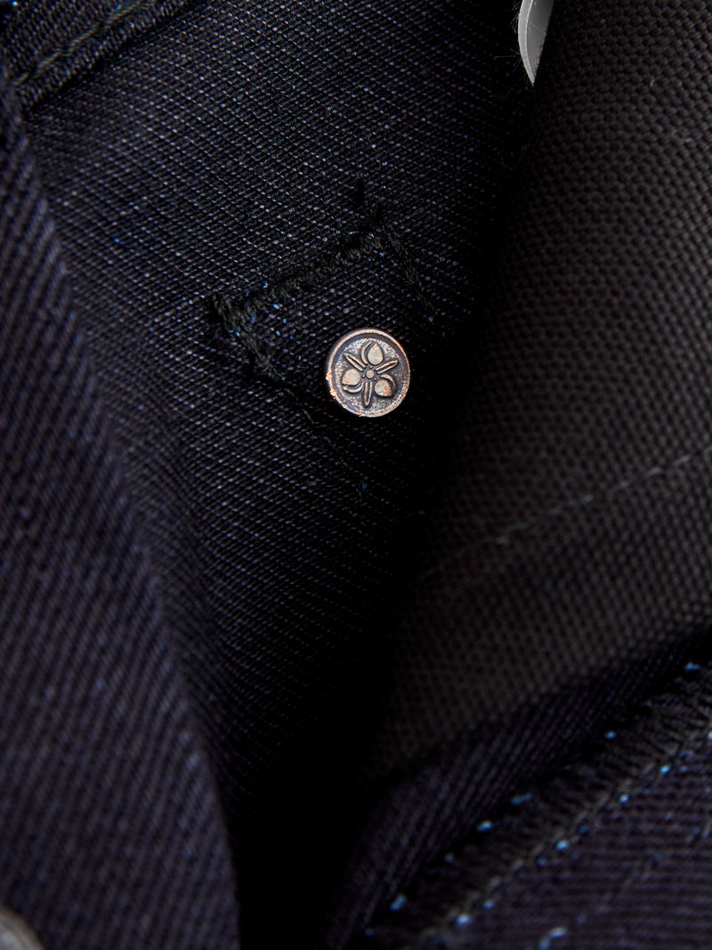 "Nightshade" 15.7oz Selvedge Denim - Natural Tapered